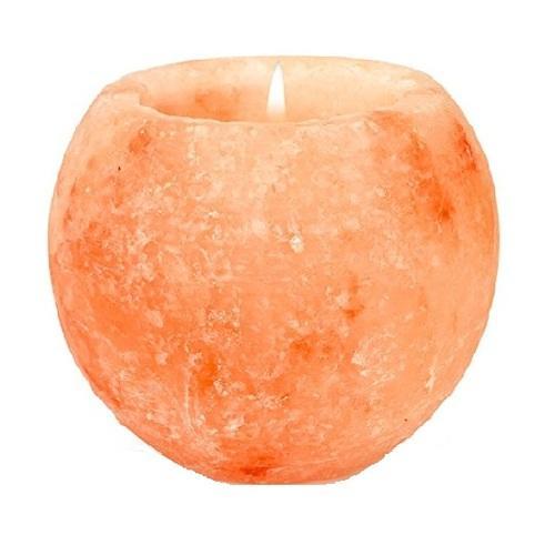 Himalayan Salt Drum Candle Holder