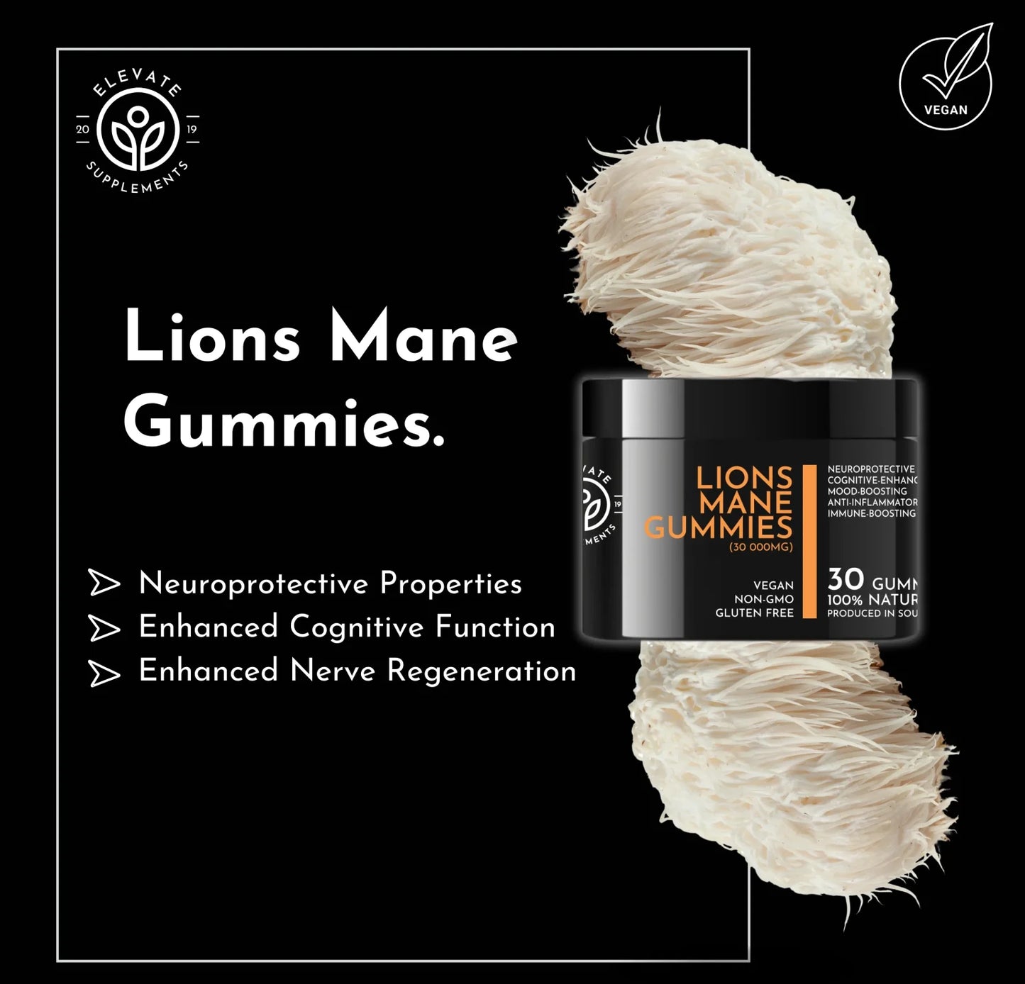 Lions Mane Gummies | Pack of 10