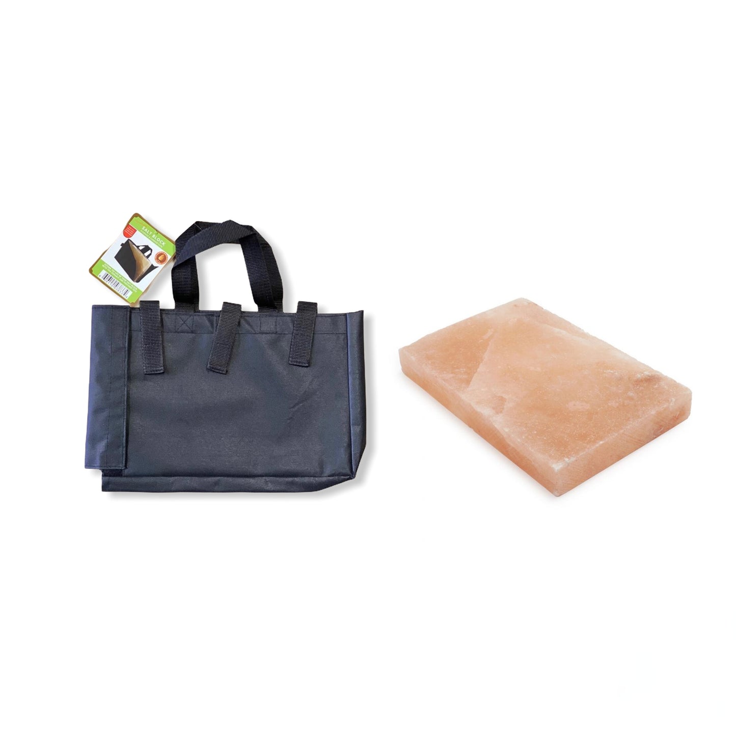 Himalayan Salt Cooking Block Carry Bag Suitable for 10 x 8 x 2, 10 x 8 x 1.5, 12 x 8 x 2 and 12 x 8 x 1.5 inch Slab