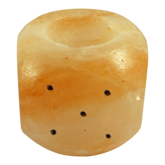 Himalayan Salt Dice Candle Holder | 1 Hole