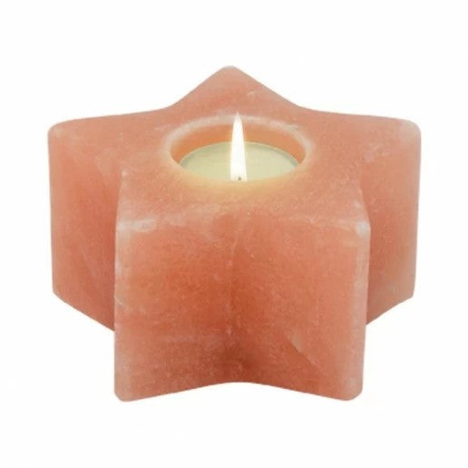 Himalayan Salt Star Candle Holder